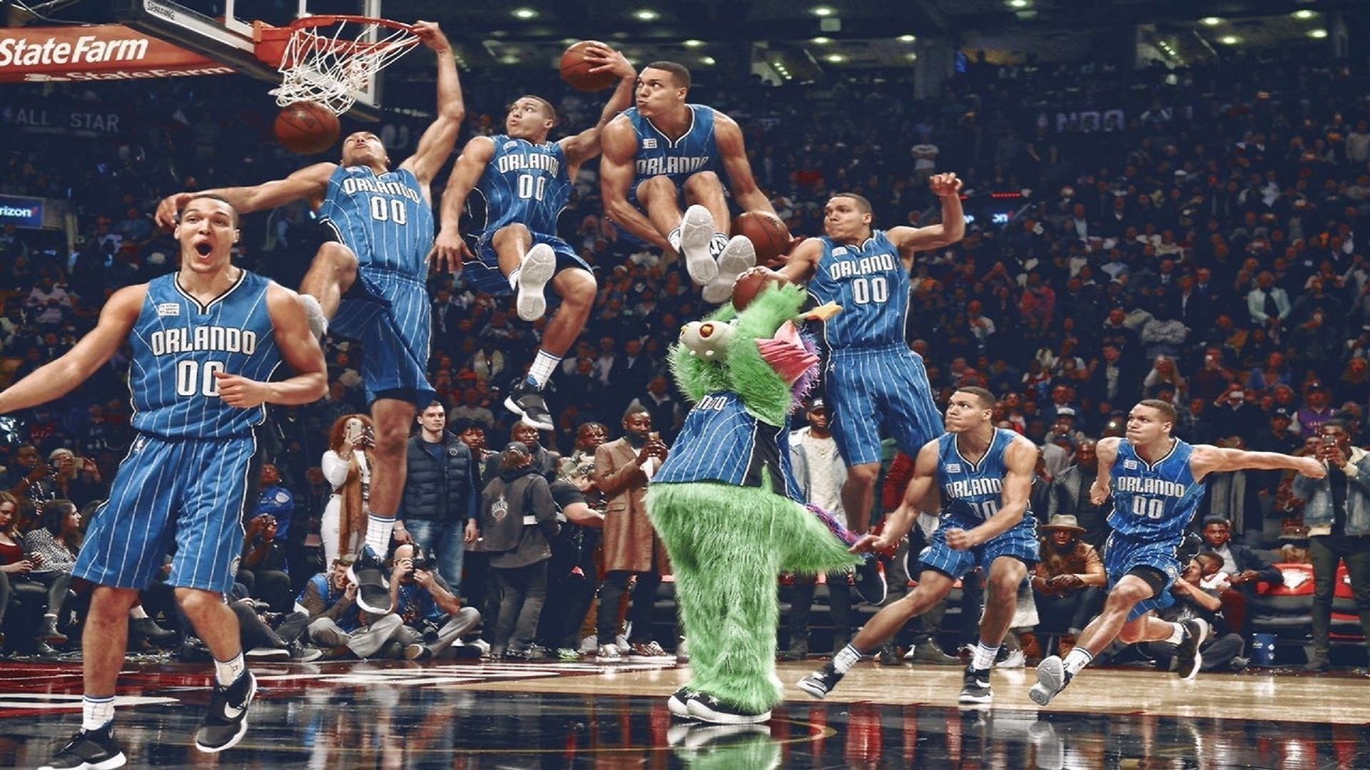 开运app入口-拉文空接暴扣点燃主场氛围,拉文实战360度扣篮